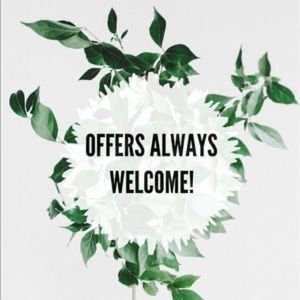 All offers are considered 🥰